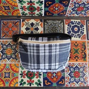 Clare V. Fanny Pack in Market Plaid